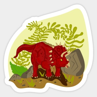 Triceratops horridus Sticker